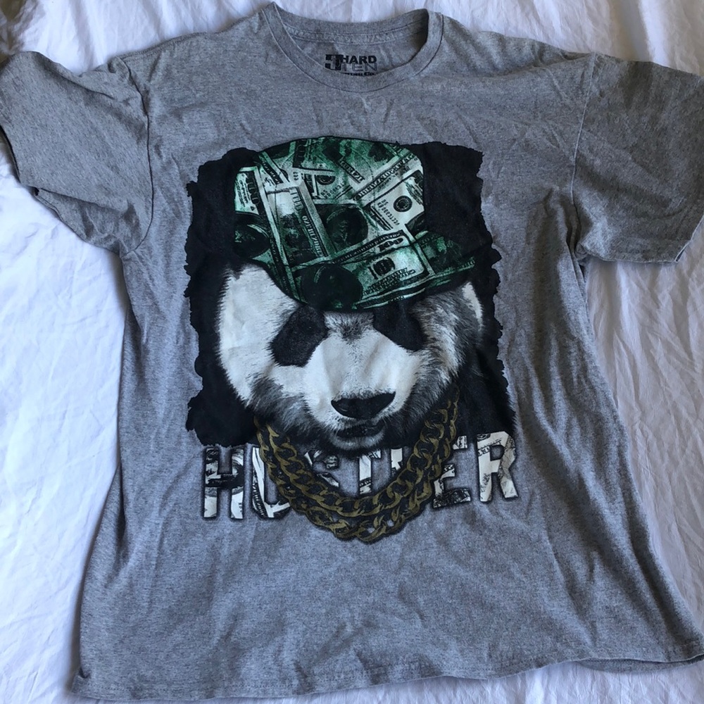 Hard Ten Clothing Panda Hustler Tee